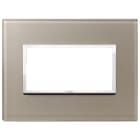 VIMAR SPA - VIW21654.74 PLACCA 4M OPALE BRUNO
