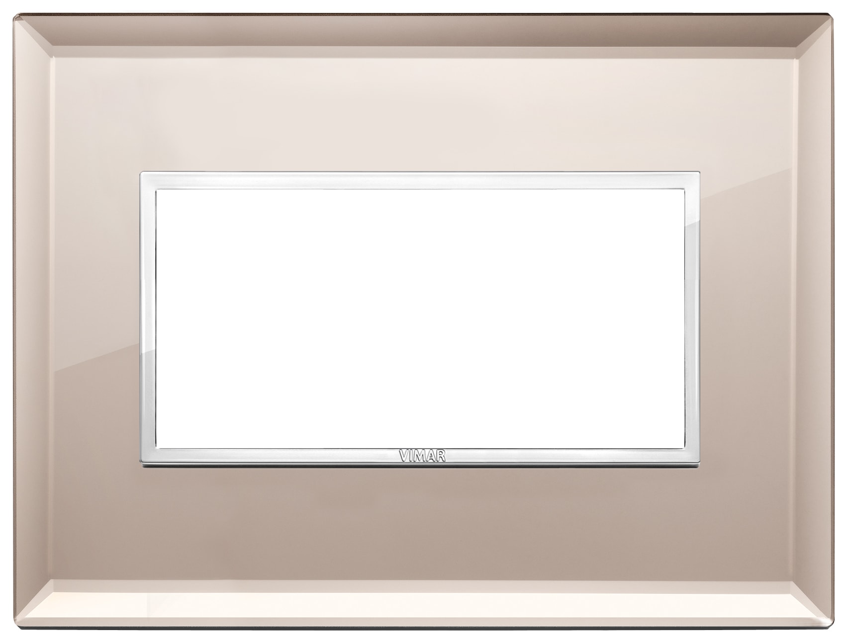 VIMAR SPA VIW21654.75 PLACCA 4M SPECCHIO BRONZATO