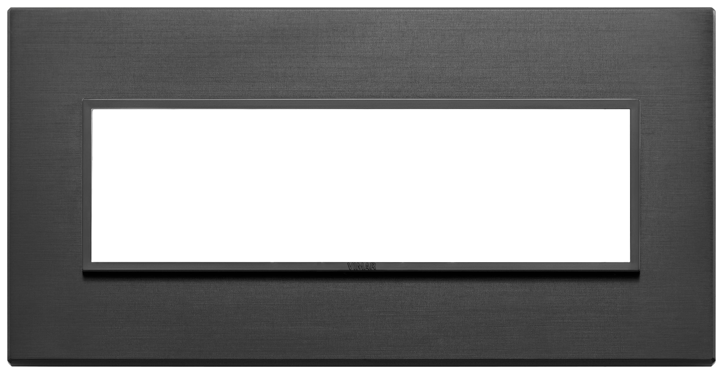VIMAR SPA VIW21657.18 PLACCA 7M NERO TOTALE