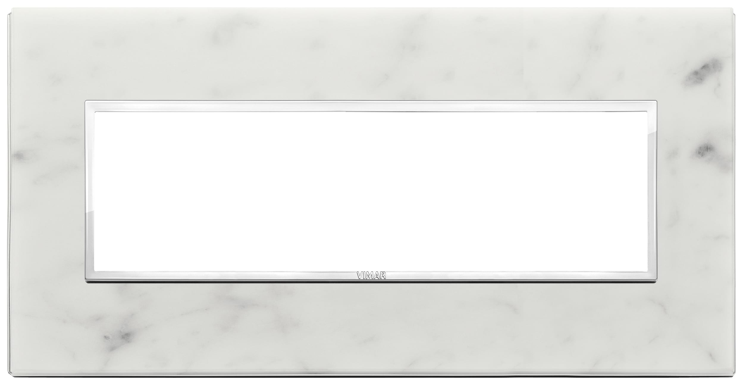 VIMAR SPA VIW21657.51 PLACCA 7M BIANCO DI CARRARA