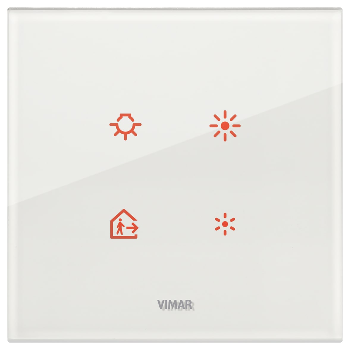 VIMAR SPA VIW21662.70 PLACCA 2M BIANCO DIAMANTE