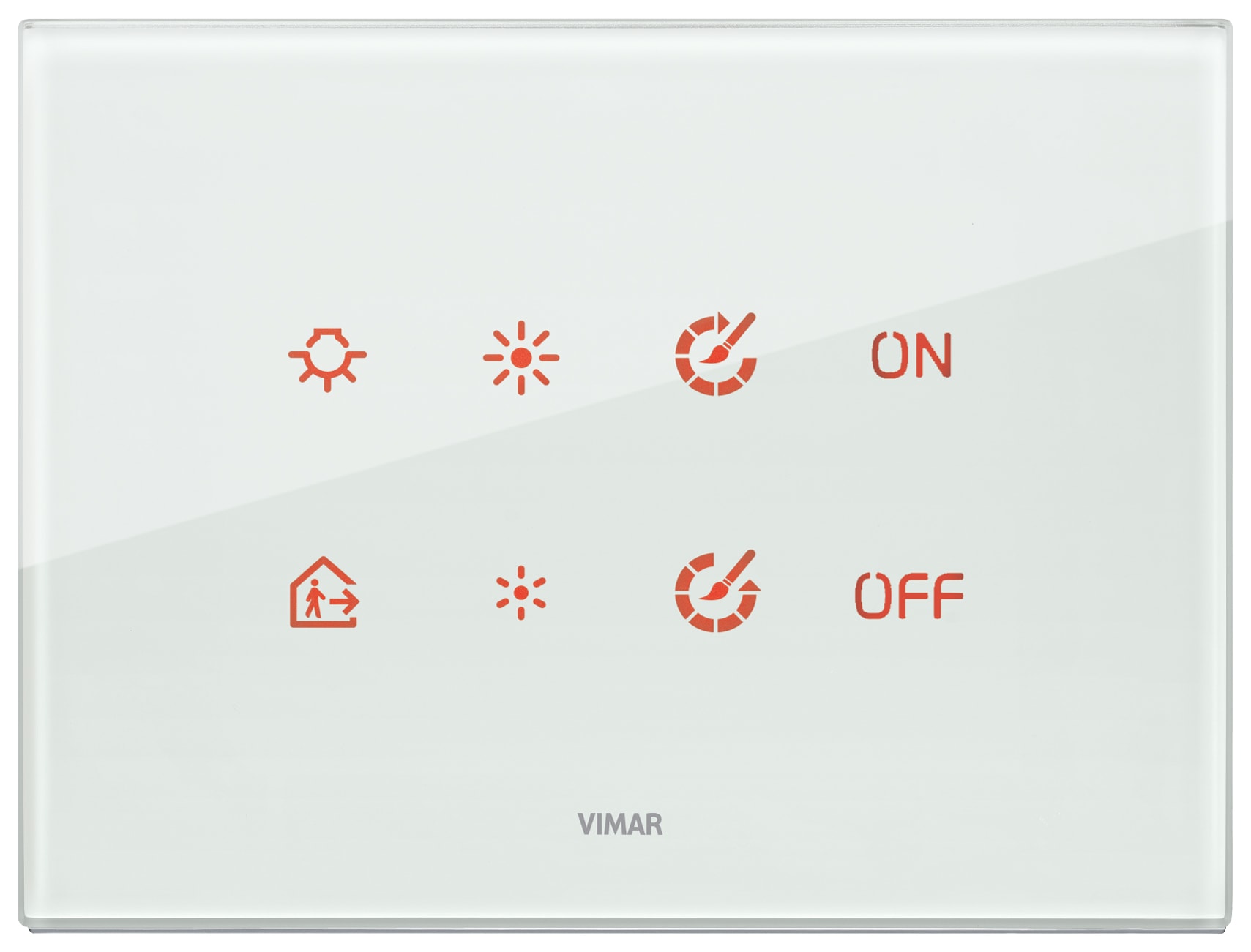 VIMAR S.P.A. - VIW21664.71 PLACCA 4M ACQUA