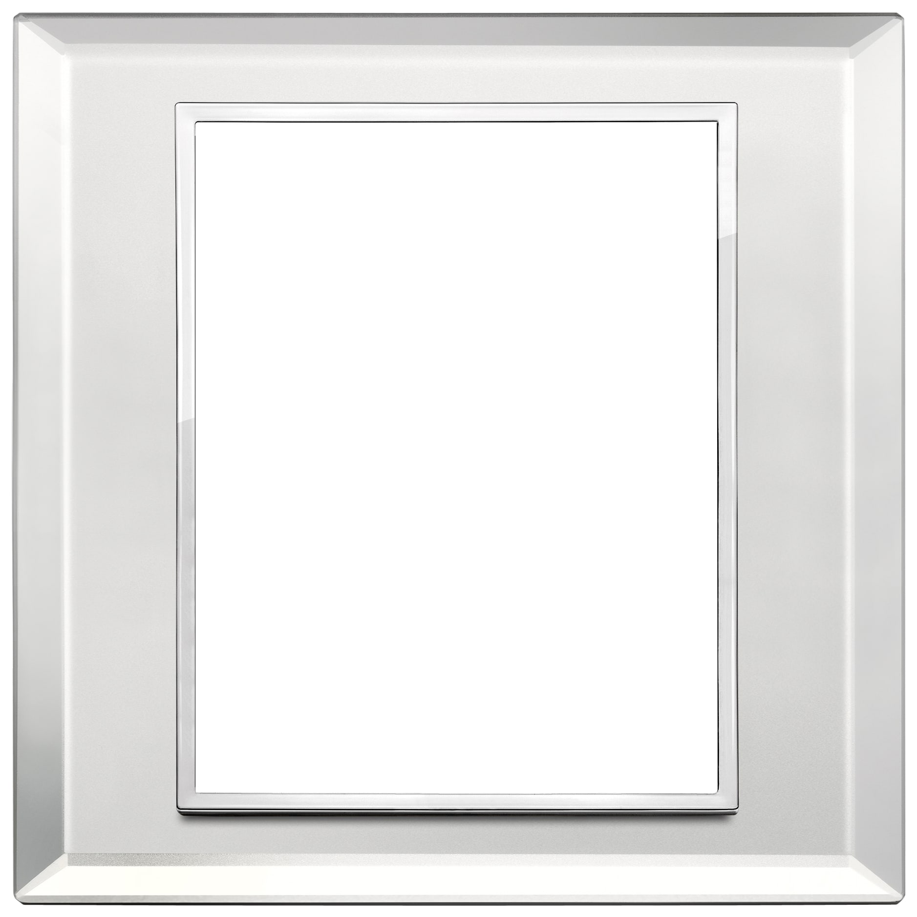 VIMAR SPA VIW21668.72 PLACCA 8M ARGENTO GHIACCIO