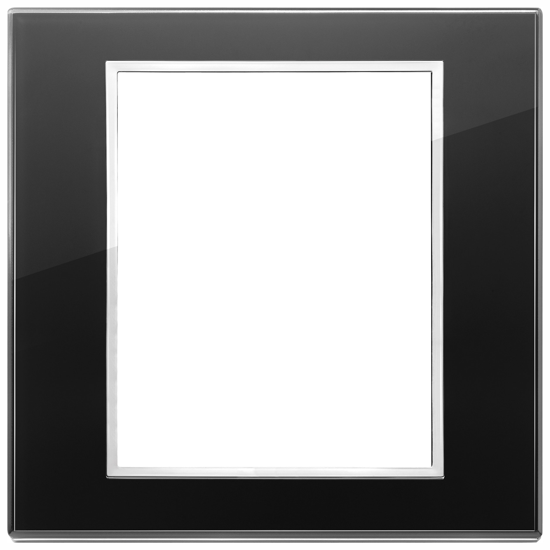 VIMAR SPA VIW21668.76 PLACCA 8M NERO DIAMANTE