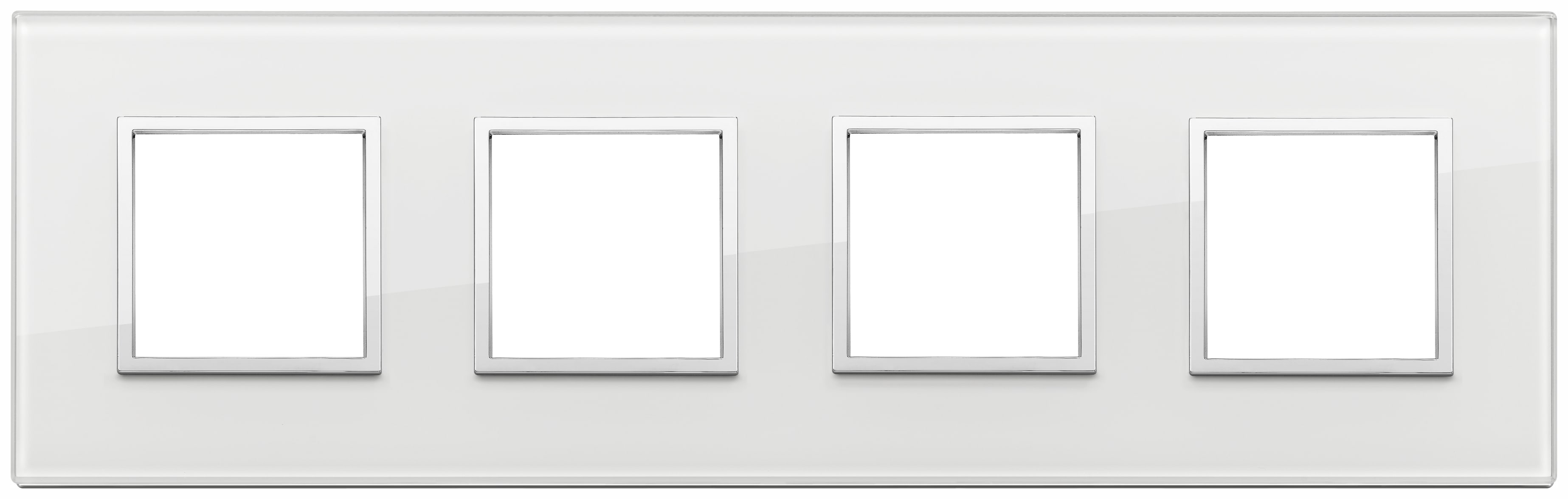 VIMAR SPA VIW21669.70 PLACCA 8M (2+2+2+2)INT71 BIANCO DIAMANTE