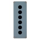 SCHNEIDER ELECTRIC - SNRXAPM4506 PULSANTIERA VUOTA ZINCO 6 FORI