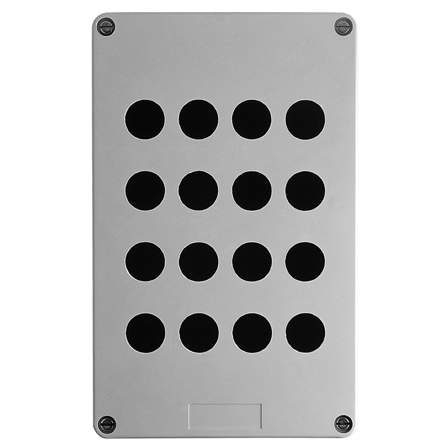 SCHNEIDER ELECTRIC SNRXAPA4116 PULSANTIERA VUOTA PLASTICA 16 FORI 4FILE