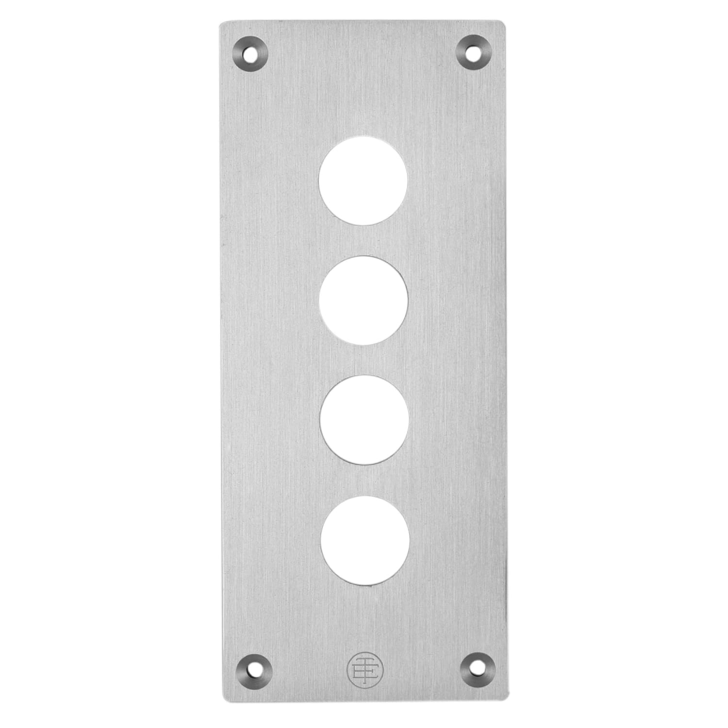 SCHNEIDER ELECTRIC - SNRXAPE304 PIASTRA FORATA METALLO 4 FORI ORIZZ.