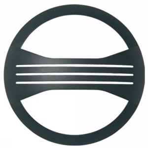 GOCCIA ILLUMINAZIONE - GOC2217NE MASCHERA C.FERITOIE JACK TONDA NERA