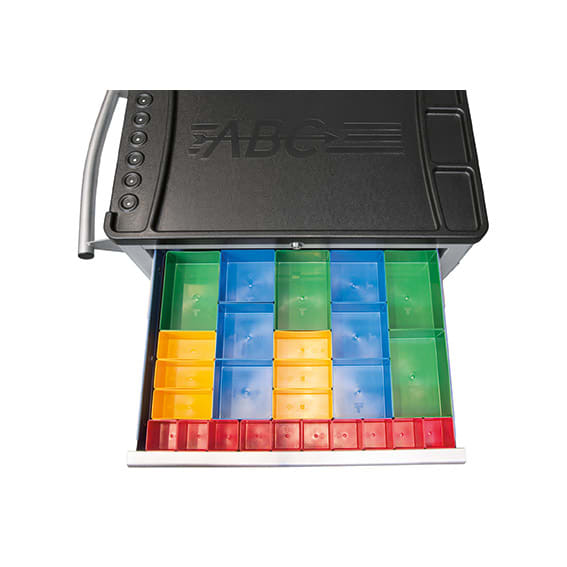 ABC TOOLS SPA ABCN22382600 KIT 26 VASCHETTE PORTAMINUT.