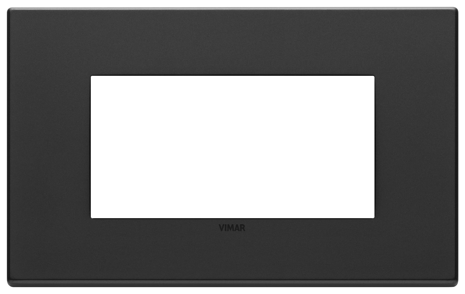 VIMAR S.P.A. - VIW22654.03 Placca 4M grigio antracite