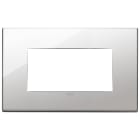 VIMAR SPA - VIW22654.81 PLACCA 4M NICHEL