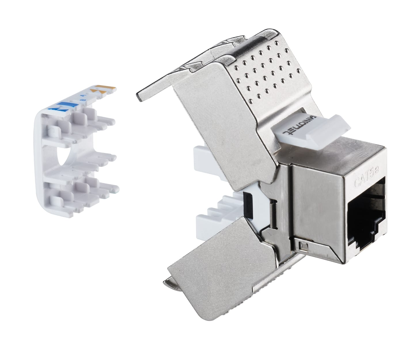 FANTON SPA - FME23701 PRESA RJ45 90° FTP CAT.5E TOOLESS AL