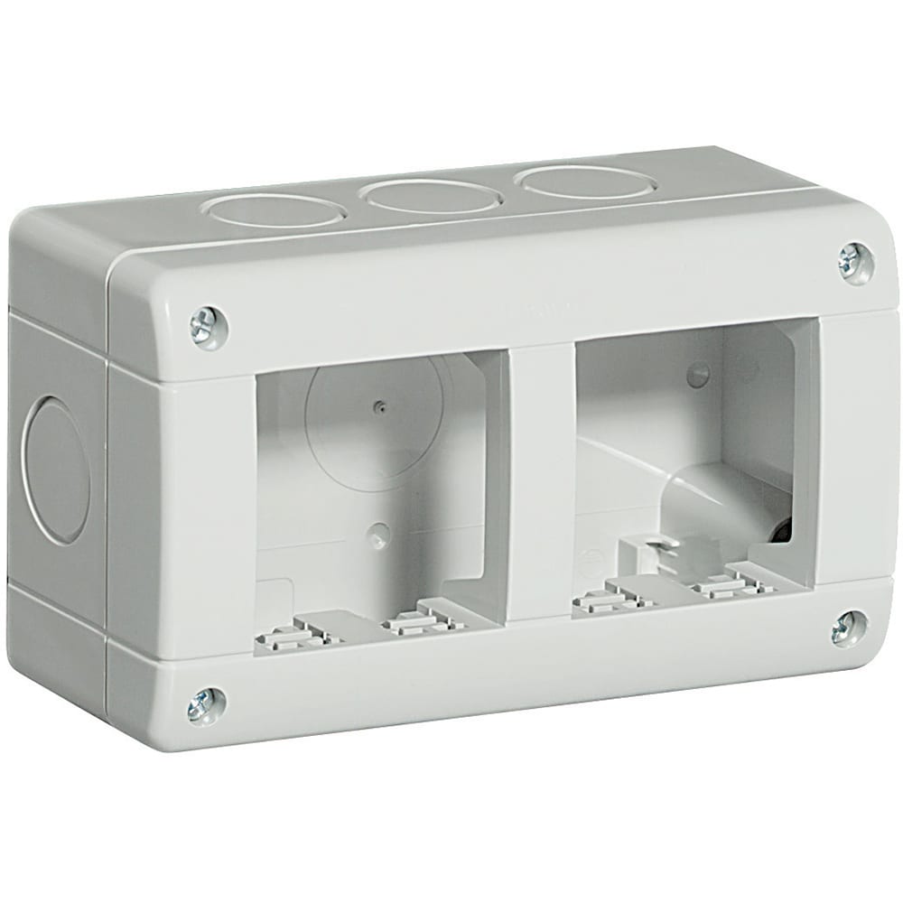 BTICINO BTI24404/2 IDROBOX LUNA - CUSTODIA IP40 2 + 2 POSTI