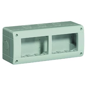 BTICINO S.P.A. - BTI24406 IDROBOX LUNA - CUSTODIA IP40 6 POSTI