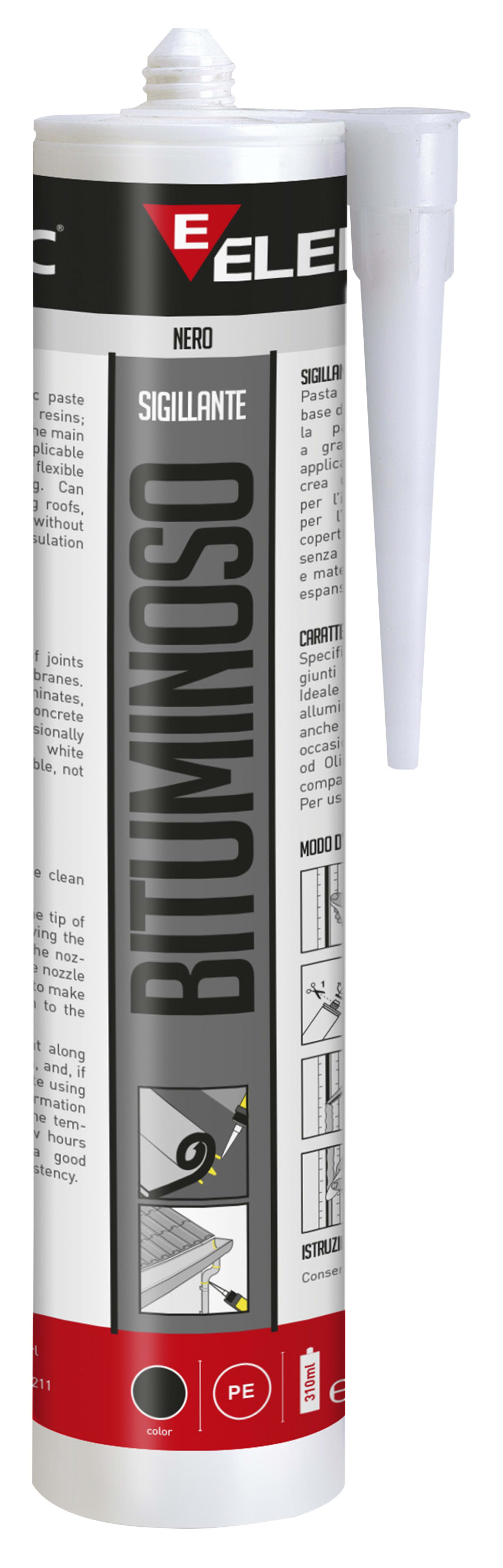 ITW CONSTRUCTION - ITP8708257 ELEMATIC SIGILLANTE BITUMINOSO 310 ML