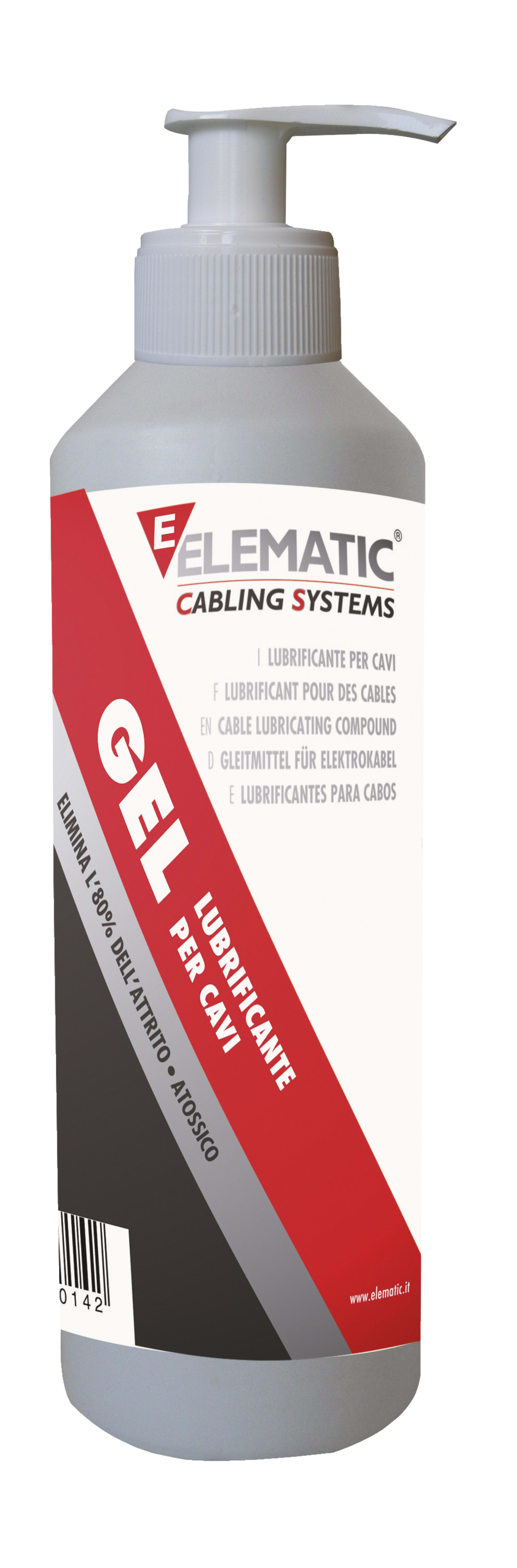 ITW CONSTRUCTION - ITP13520001 ELEMATIC GEL LUBRIFICANTE 500ML DISP.
