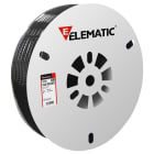 ELEMATIC SPIT - ITP15510012 CALZA TRECCIATA PA 6.6 GRIGIA DIAM 12
