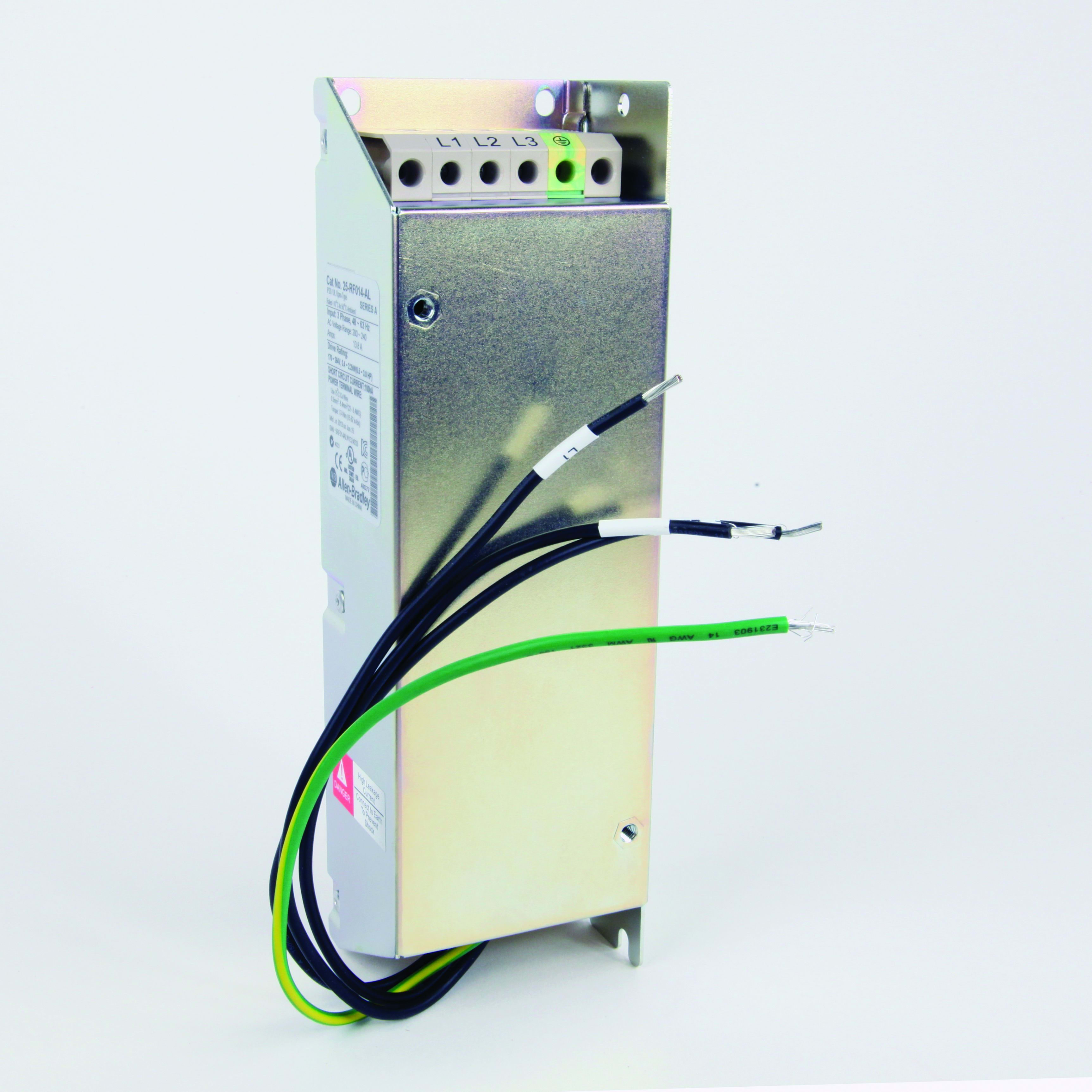 ROCKWELL AUTOMATION RCK25-RF014-AL POWERFLEX 520 13.8A 230V EMC FILTER KIT