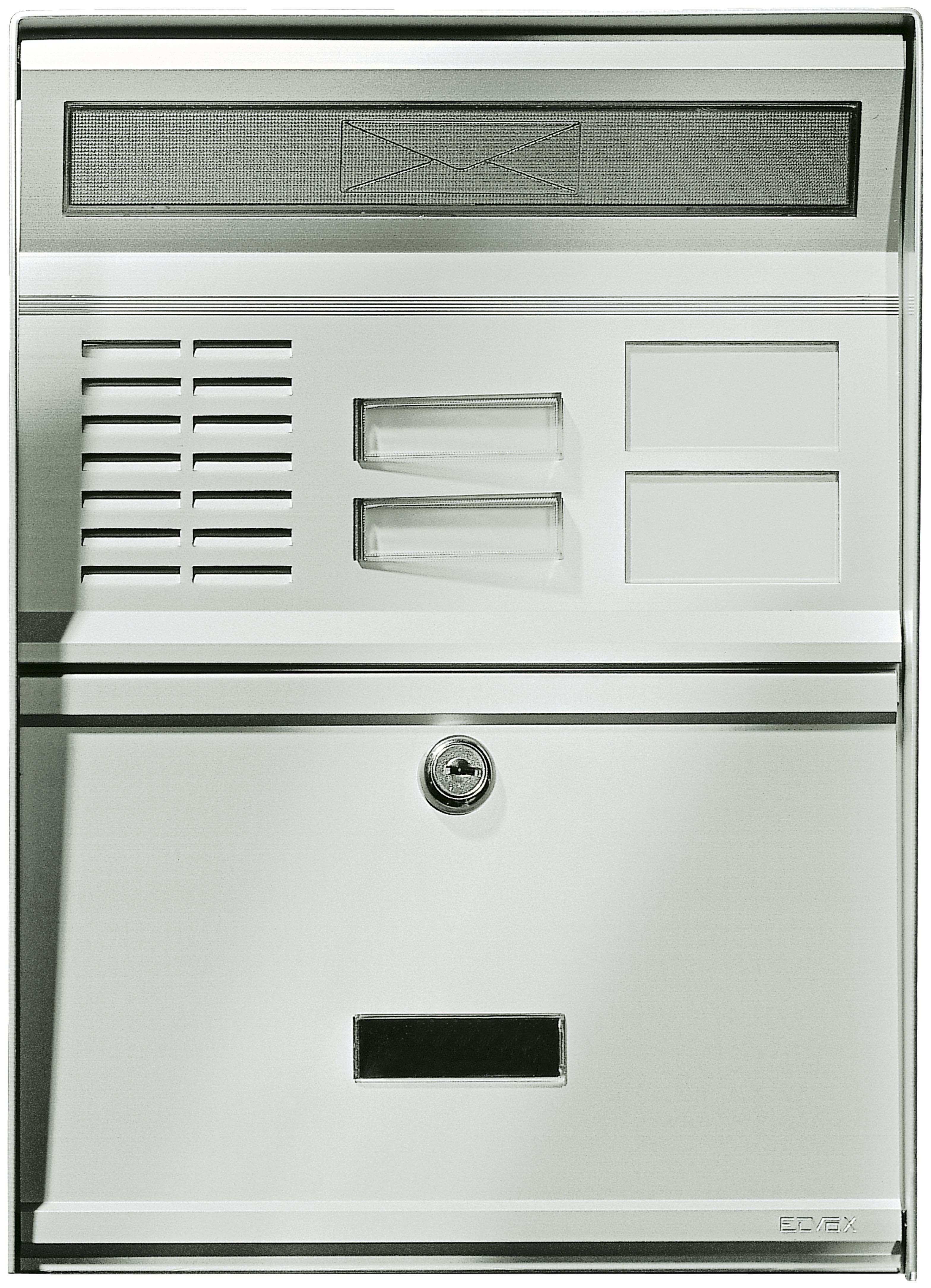 VIMAR S.P.A. - VIW2550/302 TARGA PORTALETTERE 2 PULSANTI ALLUMINIO