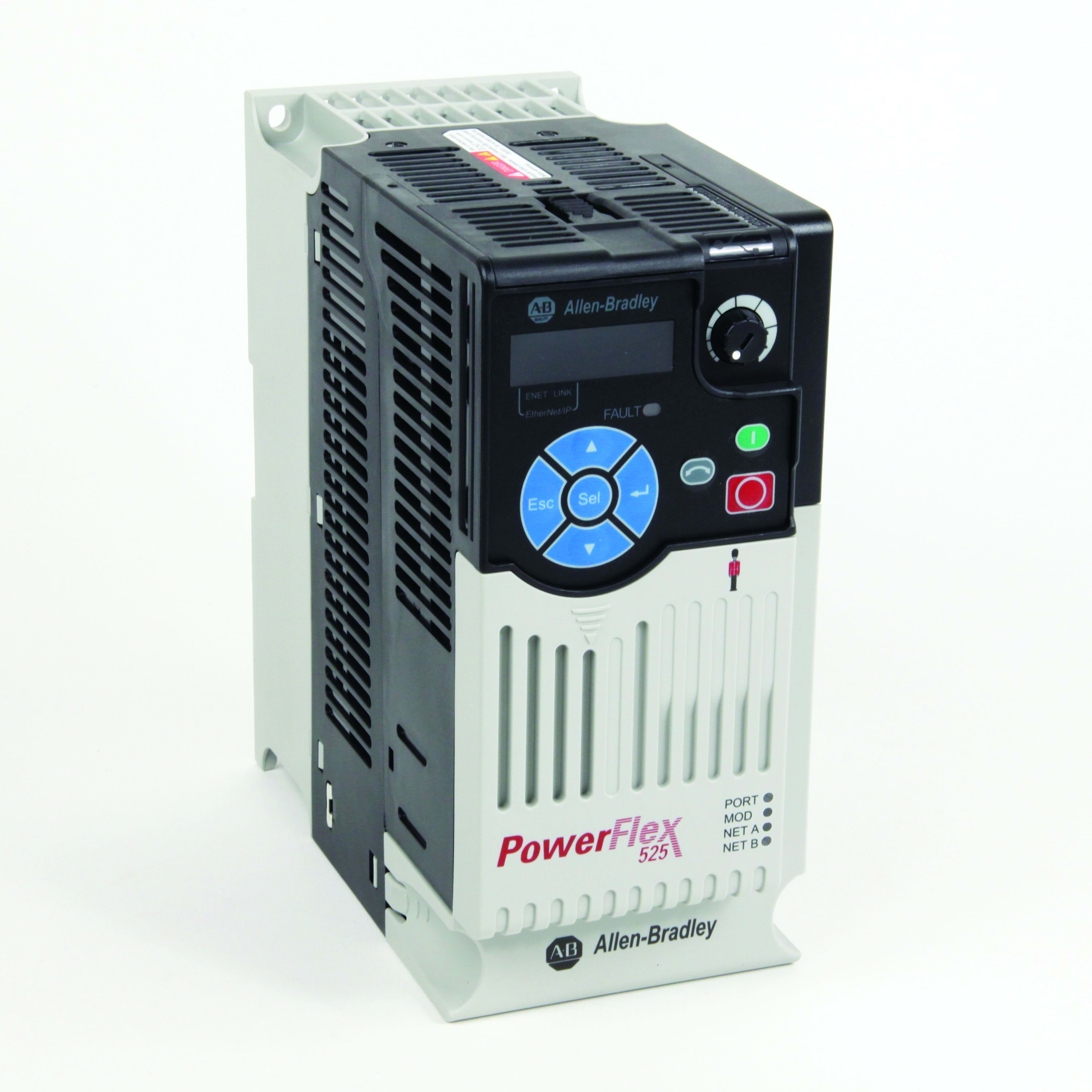 ROCKWELL AUTOMATION - RCK25B-A011N114 PF 525, 240V, 1PH, 3HP, IP20, EMC