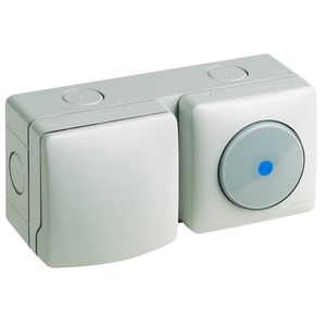 BTICINO S.P.A. - BTI26200 IDROBOX - DEVIATORE + CUSTODIA MATIX IP5