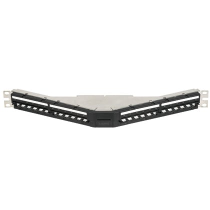 PANDUIT PANPVQ-MIQAPU24 THE PANVIEW IQ 24-PORT UNPOPULATED ANGLE