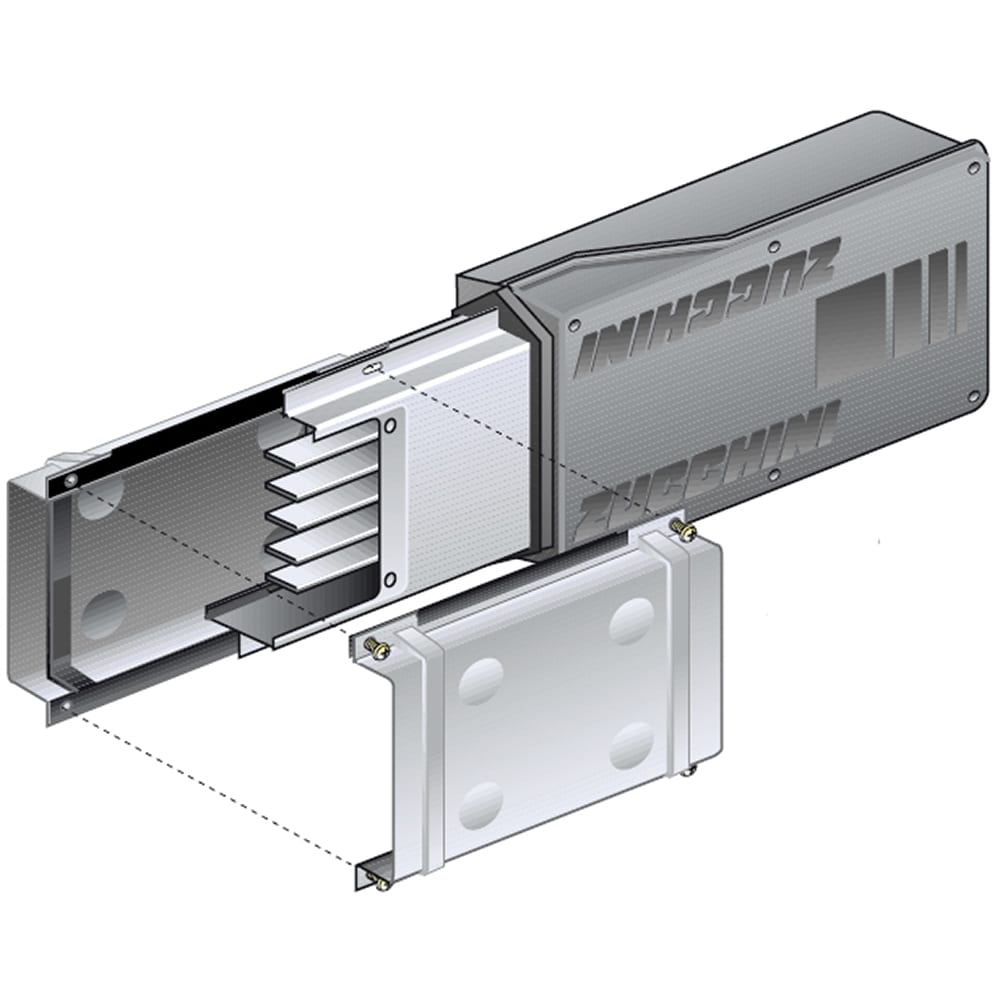 BTICINO (ZUCCHINI) - ZUC50401102 MR 250A AL IP55 AL.TE.PLAST.PIC.DX