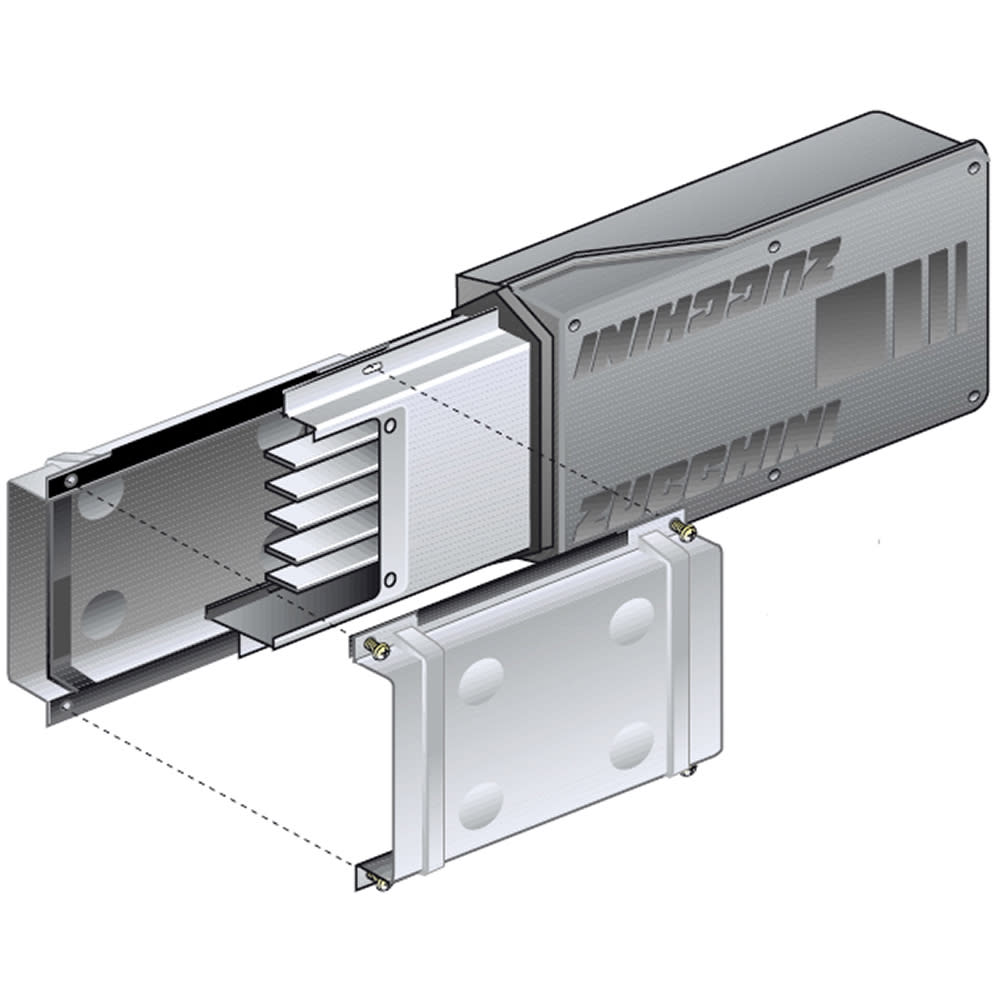 BTICINO (ZUCCHINI) - ZUC50401102 MR 250A AL IP55 AL.TE.PLAST.PIC.DX