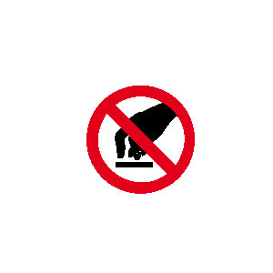 CEMBRE S.P.A. - CEM268200 ETICHETTA ADESIVA PER IMPIANTI ELETTRICI, VIETATO APRIRE