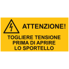 CEMBRE SPA - CEM268300-D ETICH.VS-I83 PER IMP.ELETTR.52X105 TEDES