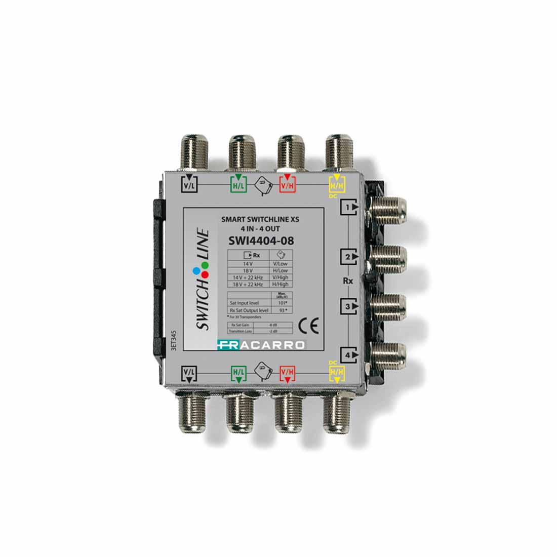 FRACARRO - FRA271082 SWI4404-08 SMART SWLINE XS 4*4 -8DB