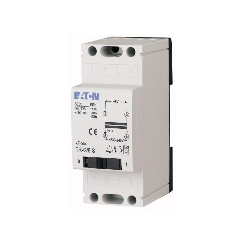 EATON MANIFACTURING - EAO272480 TR-G/8 TRAFO CAMPANELLI 8 VA 230/8 V