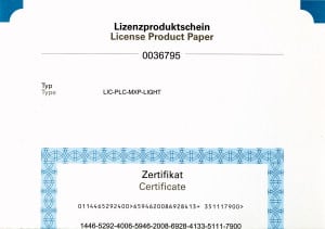 EATON MANIFACTURING - EAO140388 LIC-PLC-MXP-LIGHT