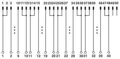 PHOENIX CONTACT PHC2903804 VIP-2/PT/FLK50 (1-40) /S7 MODULO VARIOFA