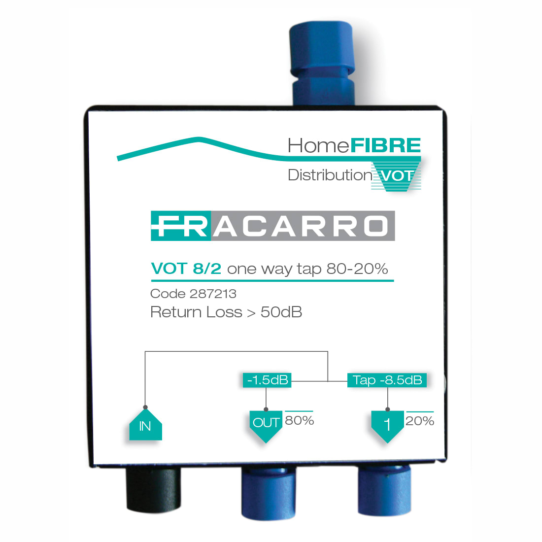 FRACARRO - FRA287213 VOT80/20 DERIVATORE OTT.80/20