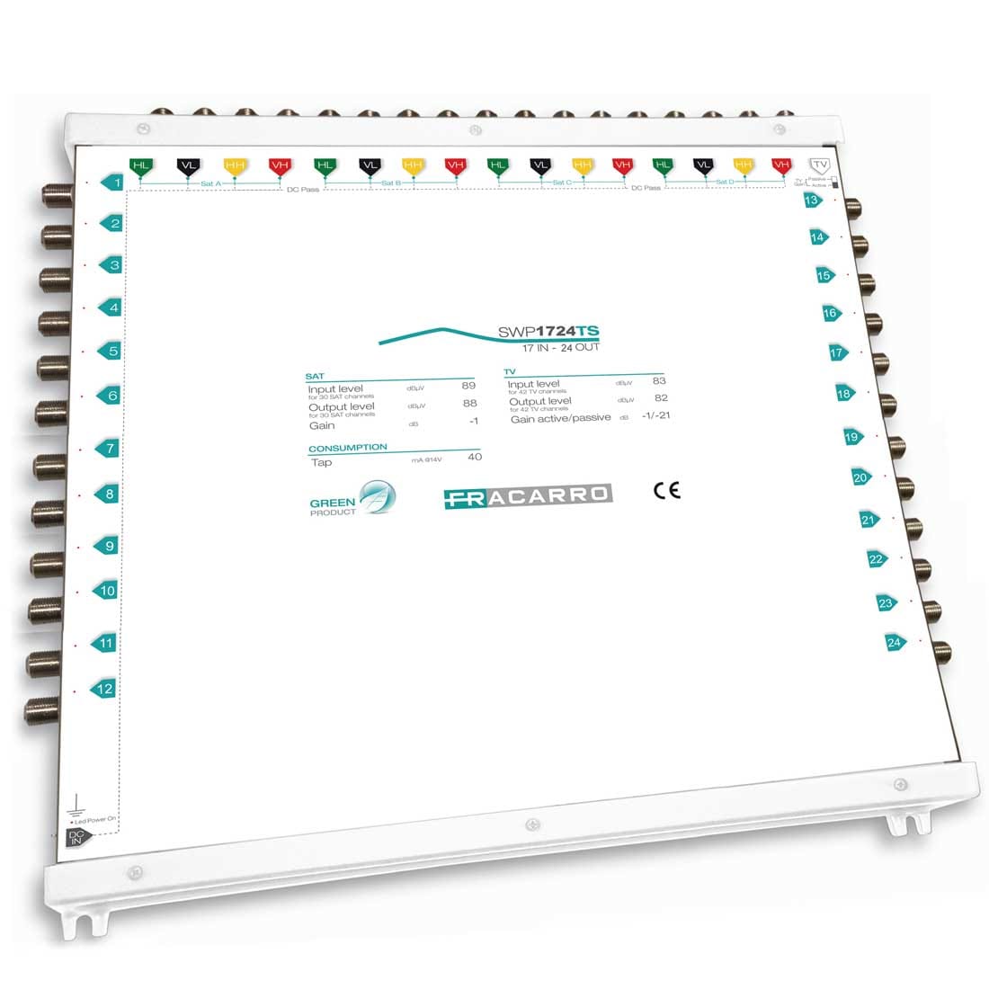 FRACARRO - FRA287358 SWP1724TS MSW COM 17IN 24OU TV A/P