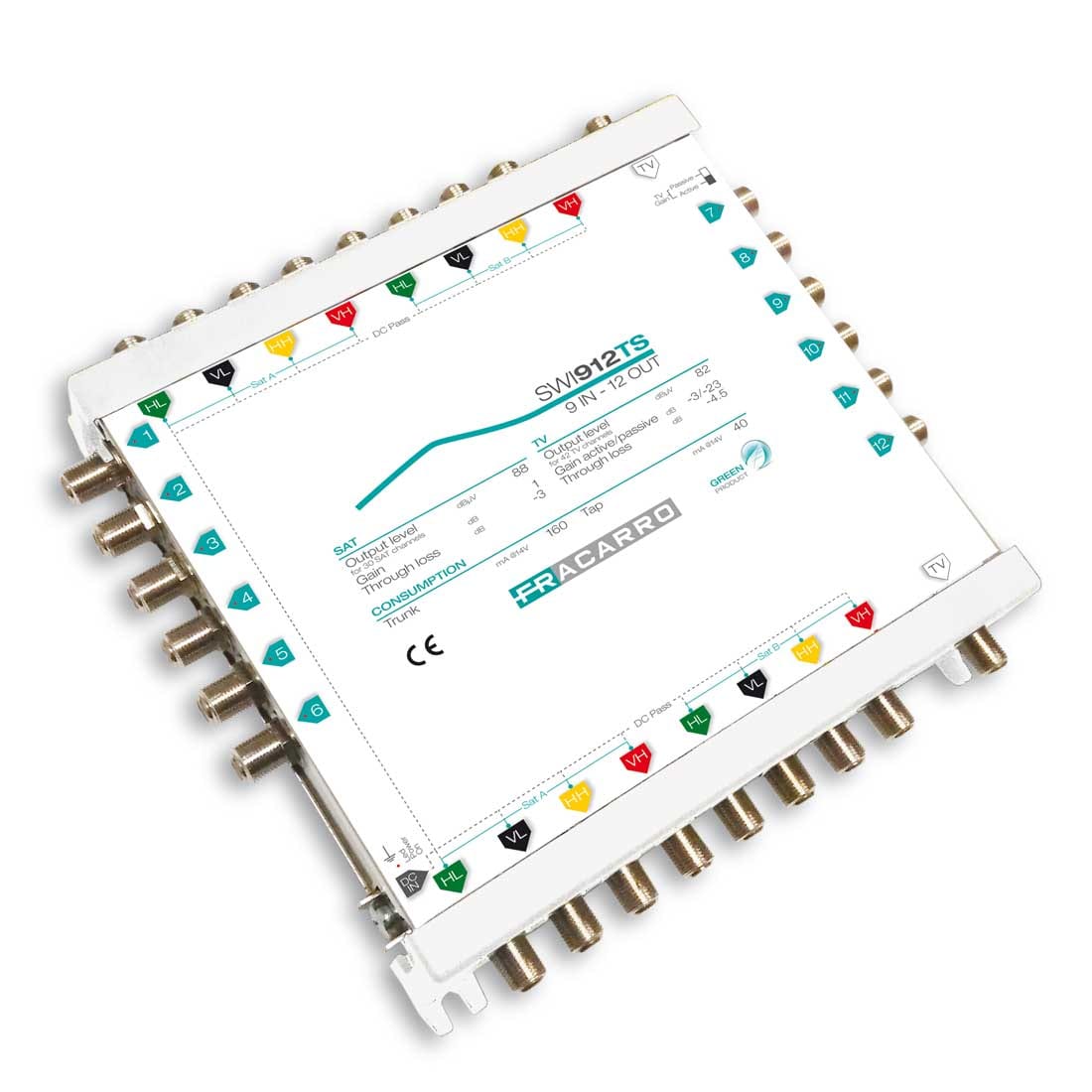 FRACARRO - FRA287361 SWI912TS MSW CASC 9IN 12OU TV A/P