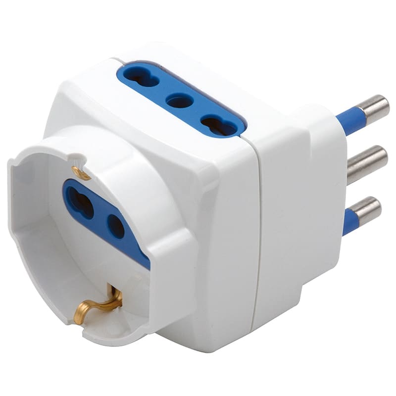 ELCART DISTRIBUTION - ERT280122000 ADAT.SPINA 10A 3PRESE 10A BIANCO