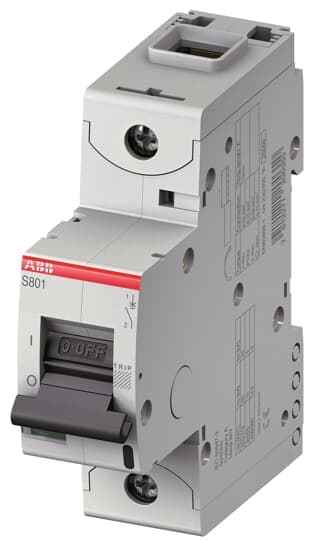 ABB SPA - ABBS140810 S801S-B6 INTERRUTTORE AUTOMATICO 50KA 1P