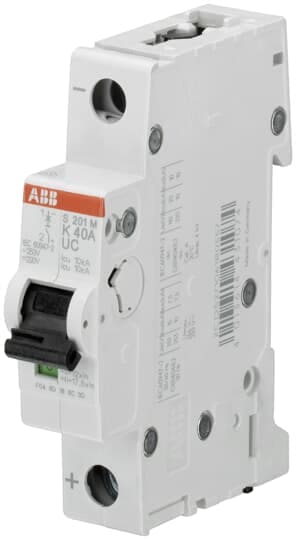 ABB SPA - ABBS201MK20UC S201MUC K 20 INTERRUTTORE AUTOM CA-CC 1