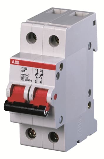 ABB SPA ABBM645935 E202/100G INTERRUTTORE-SEZIONATORE 2P 1