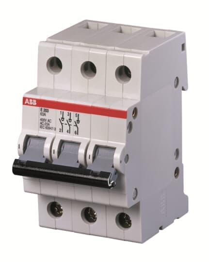 ABB SPA ABBM646116 E203/100G INTERRUTTORE-SEZIONATORE 3P 1