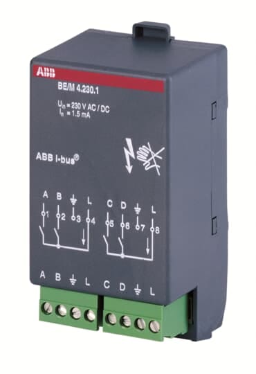 ABB SPA ABBEC 435 4 BE/M 4.230.1 MOD INGR BIN,4C,115/230V