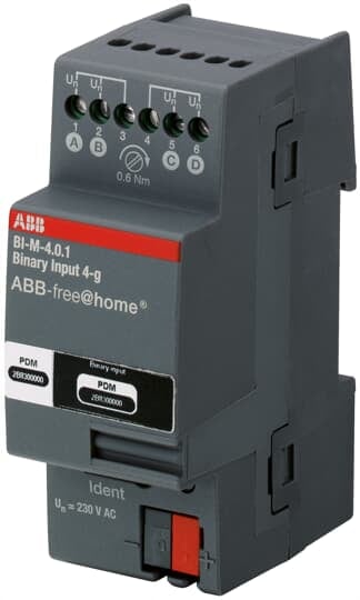 ABB SPA - ABB2CSYF1022M INGRESSO BINARIO, 4 CANALI