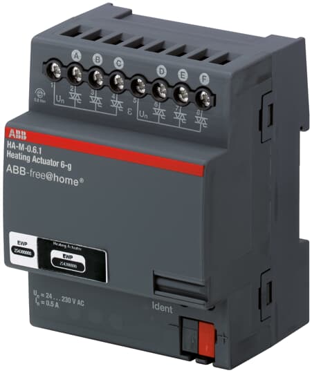 ABB SPA - ABB2CSYF1431M ATTUAT. TERMOREG. 6 CAN 230V HA-M-0.6.1