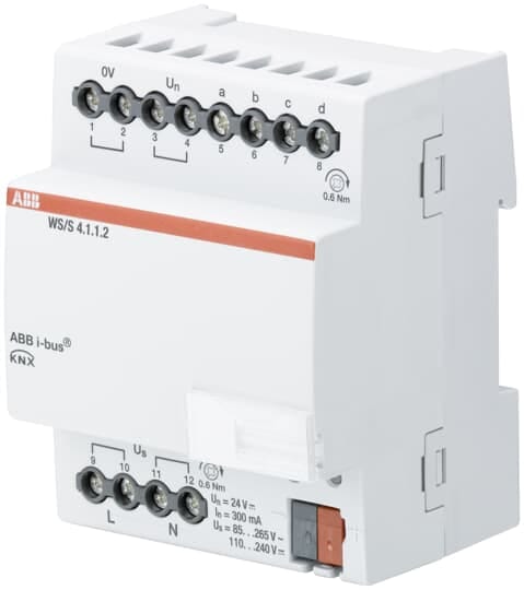 ABB SPA ABBKNXR0003 WS/S 4.1.1.2 STAZIONE METEO, 4 CANALI