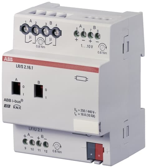 ABB SPA ABBED 204 3 LR/S 2.16.1 REG.LUMINOSITA , 2CAN,1-10V