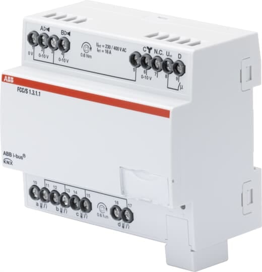 ABB SPA ABB2CDG110214R0011 FCC/S1.3.1.1 CONTROL FANCOIL 0-10V 0-10V