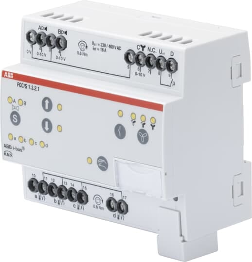 ABB SPA ABB2CDG110215R0011 FCC/S1.3.2.1 CONTR FANCOIL 0-10V 0-10V M